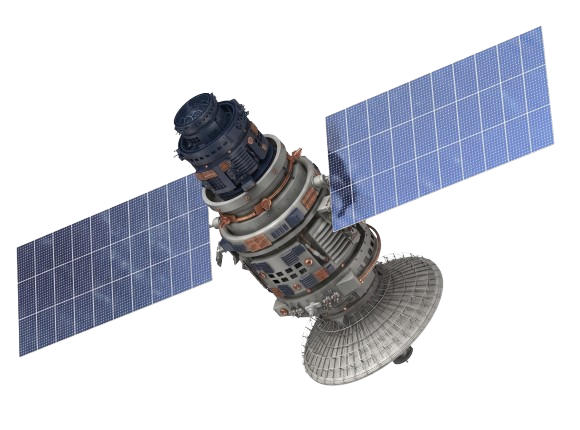 An EdgeQ-powered satellite designed for LEO/MEO space communication